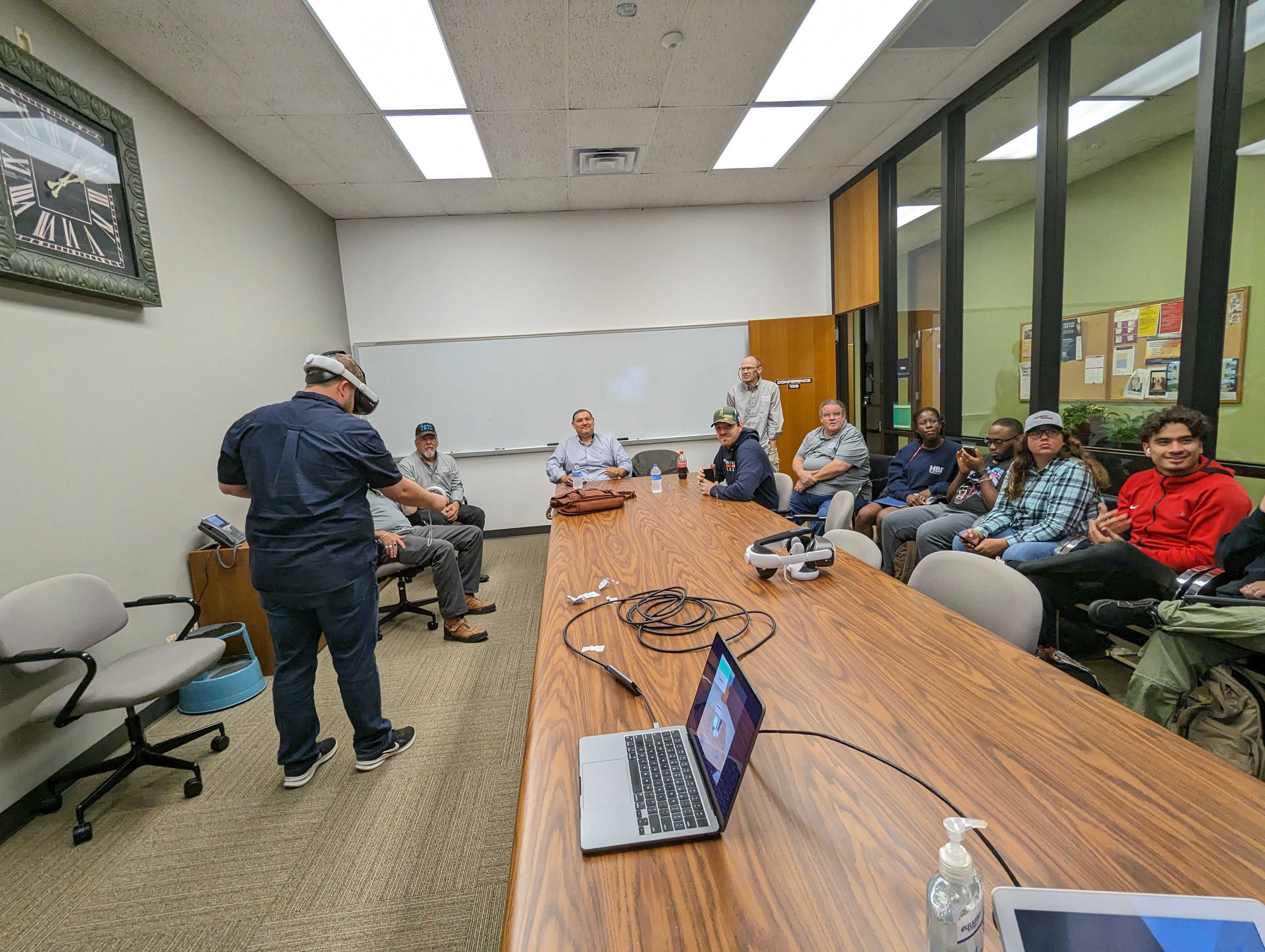 NVRT Labs Visits TSTC Waco